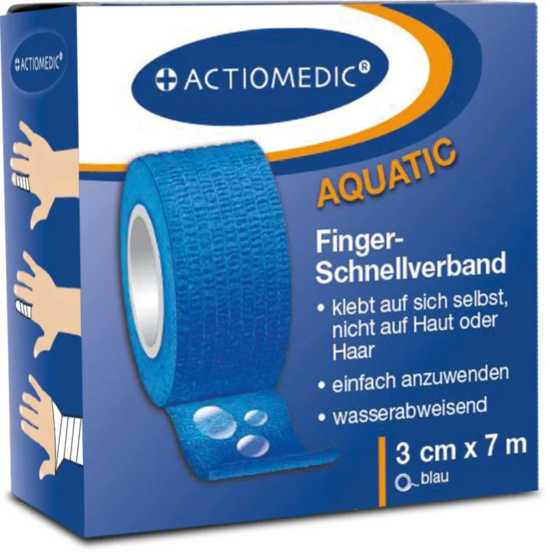 Actiomedic® AQUATIC plaster, 3 cm x 7 m