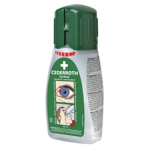 Cederroth øjenskyl 235 ml lommeformat
