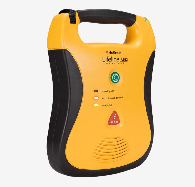 Defibtech Lifeline AED fra siden